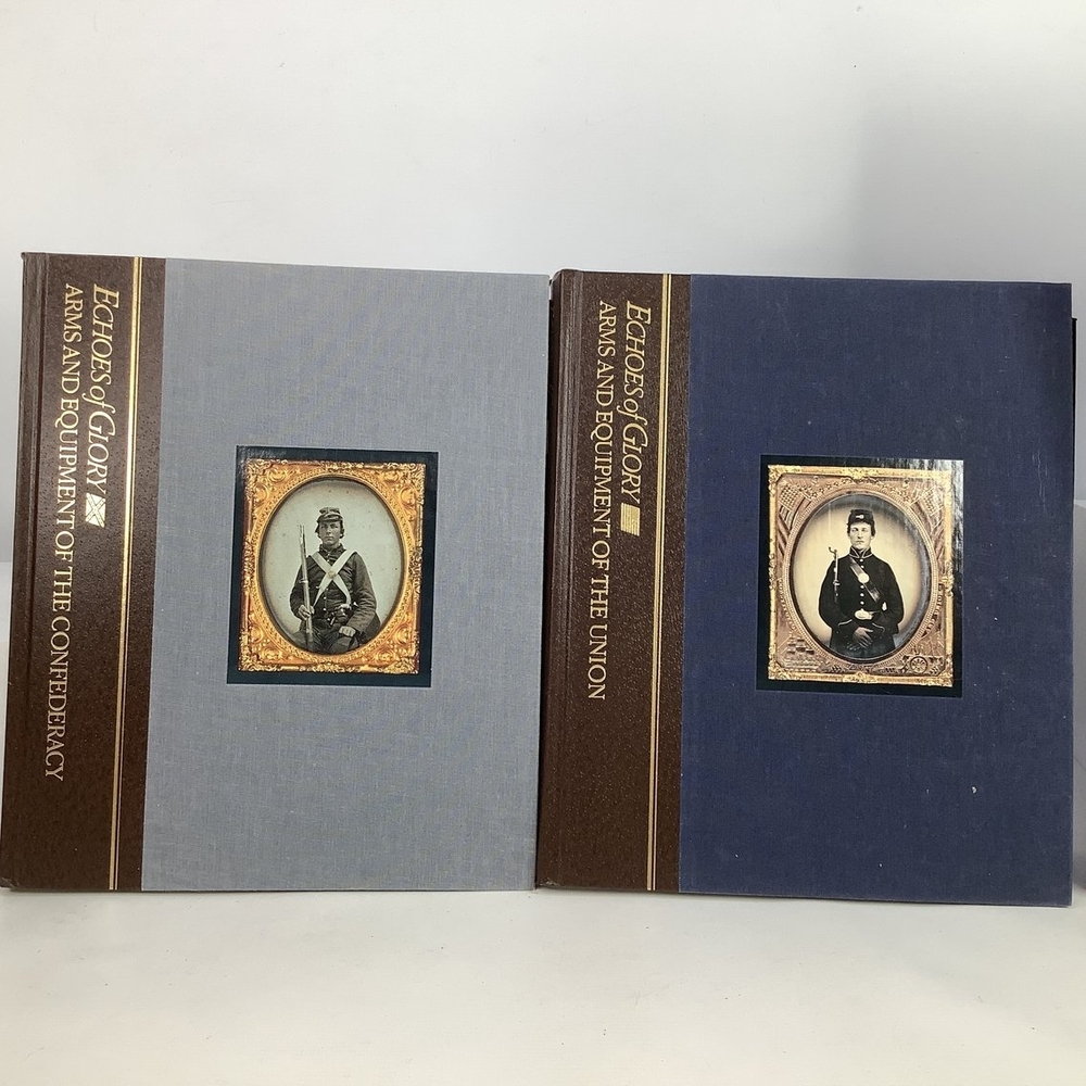 Set Of 2 Civil War "Echoes Of Glory" Confederacy & Union Equipment